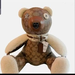 Signature plush Coach Collector Bear